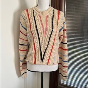 Ellison | Multicolor Striped Women's Sweater Size S